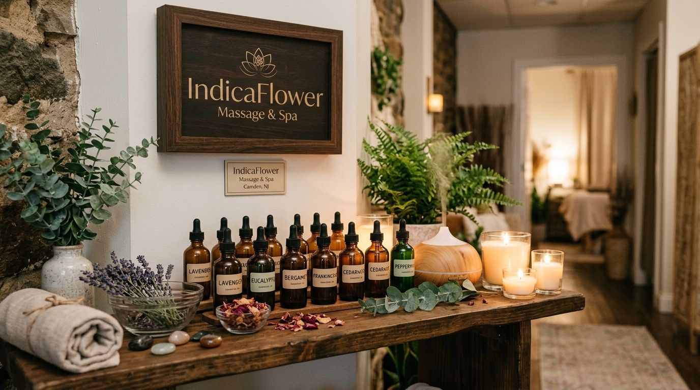 Illustration of IndicaFlower Massage & Spa, massage spa in Camden, NJ, photo 1 of 6
