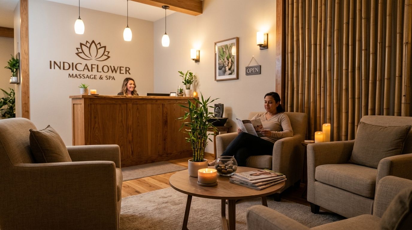 Illustration of IndicaFlower Massage & Spa, massage spa in Camden, NJ, photo 3 of 6