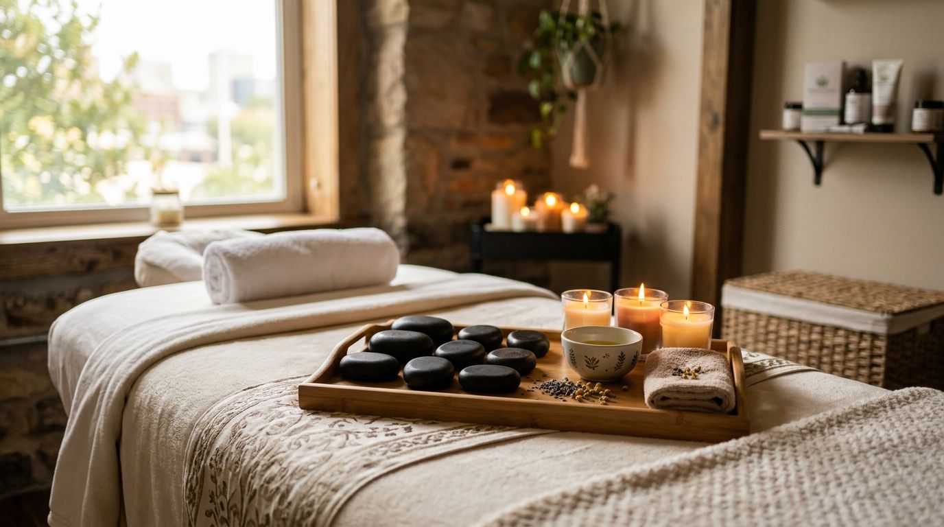 Illustration of IndicaFlower Massage & Spa, massage spa in Camden, NJ, photo 5 of 6